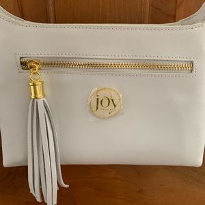 Joy Mangano RIFD Leather Satchel Crossbody